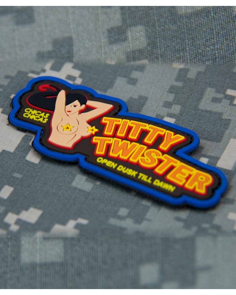 Morale Patch PVC "Titty Twister" Full color MIL-SPEC MONKEY - vue zoomée | SPECIALFORCE