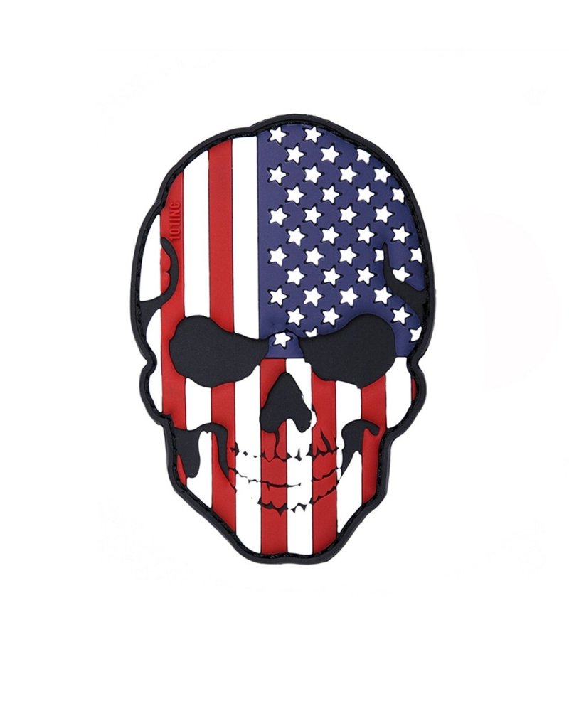 Morale Patch PVC "Skull USA" Fullcolor 101 INC | SPECIALFORCE