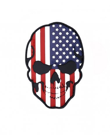 Morale Patch PVC "Skull USA" Fullcolor