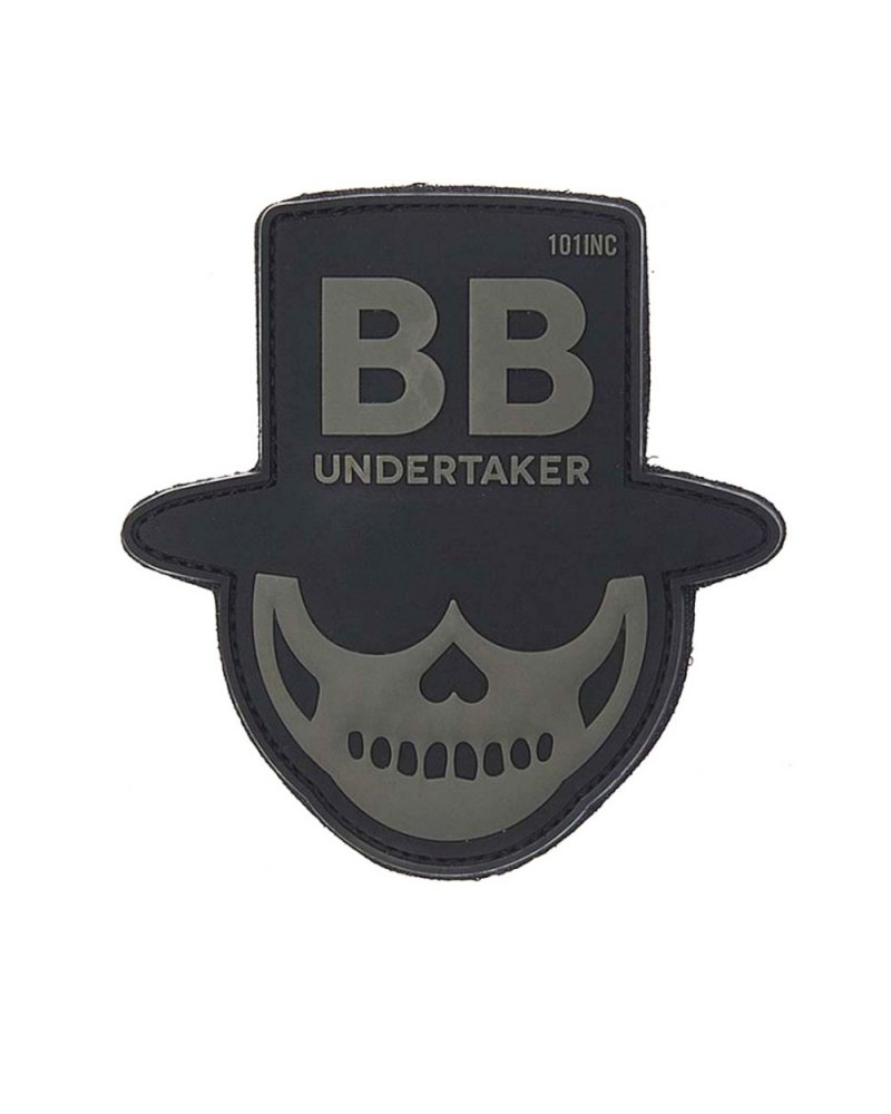 Morale Patch PVC "BB Undertaker" noir 101 INC | SPECIALFORCE