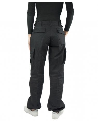Pantalon Treillis Femme MIL-TEC - noir - vue de dos | SPECIALFORCE