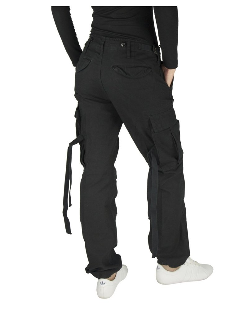 Pantalon Treillis Femme Militaire M-65 BRANDIT noir - vue de 3/4 | SPECIALFORCE Pantalon Treillis Femme Militaire M-65 BRANDIT noir - vue de 3/4 | SPECIALFORCE