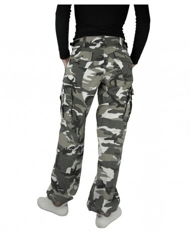 Pantalon Treillis Femme MIL-TEC - Urban Grey - vue de dos | SPECIALFORCE