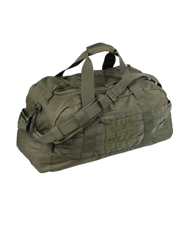 Sac de Voyage "Combat" kaki MIL-TEC 54 L - vue de dos | SPECIALFORCE