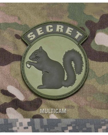 Morale Patch PVC "Secret Squirrel" Multicam