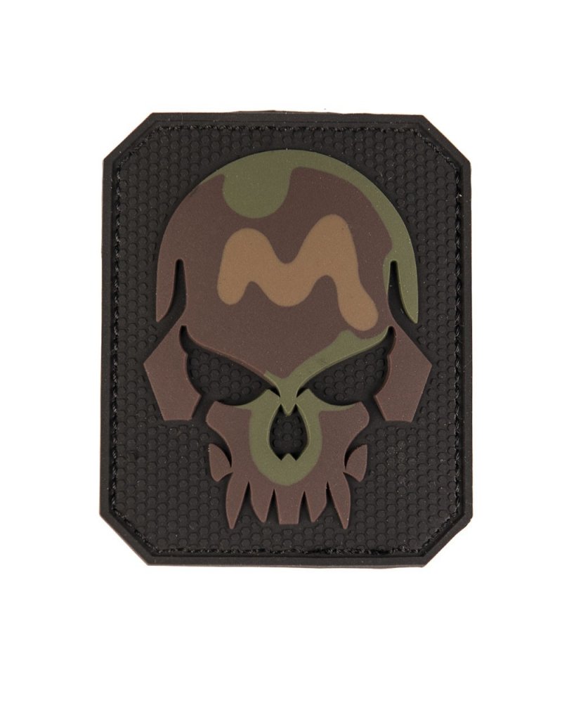 Morale Patch MIL-TEC Skull noir camouflage
