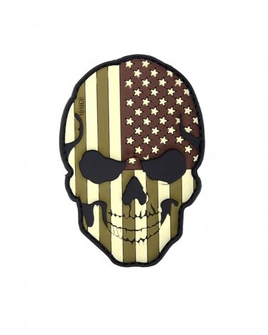 Morale Patch PVC "Skull USA" Multicam 101 INC | SPECIALFORCE
