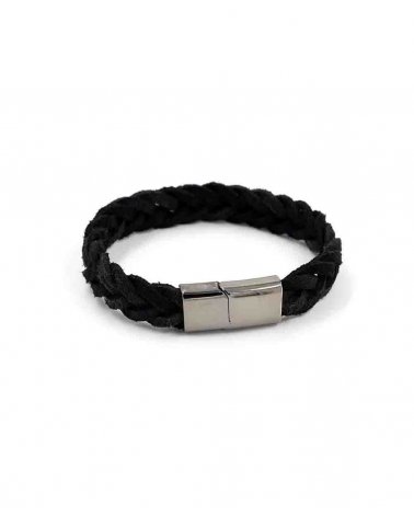 Bracelet Vintage Tressé noir | SPECIALFORCE