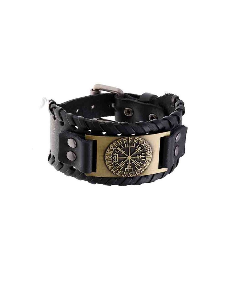 Bracelet Celte noir/or