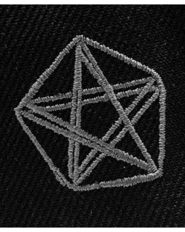 Casquette PAINFUL Out Of Darkness - Zoom Pentagramme brodé | SPECIALFORCE