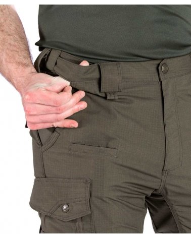 Pantalon Homme Imperméable PENTAGON Ranger 2.0 kaki - zoom ajustement à la taille | SPECIALFORCE