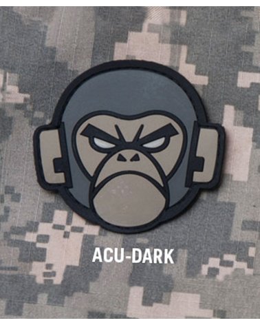 Morale Patch PVC "Monkey Head" Dark Ops MIL-SPEC MONKEY | SPECIALFORCE