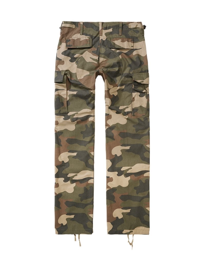 Pantalon Femme BDU RipStop BRANDIT camouflage léger - vue de dos | SPECIALFORCE Pantalon Femme BDU RipStop BRANDIT camouflage léger - vue de dos | SPECIALFORCE