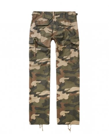 Pantalon Femme BDU RipStop BRANDIT camouflage léger - vue de dos | SPECIALFORCE