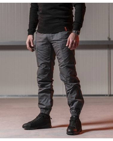 Pantalon Tactique Homme PENTAGON TACTICAL Ypero - gris foncé - sur modèle | SPECIALFORCE