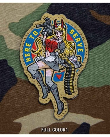 Morale Patch "Here To Serve" MIL-SPEC MONKEY | SPECIALFORCE