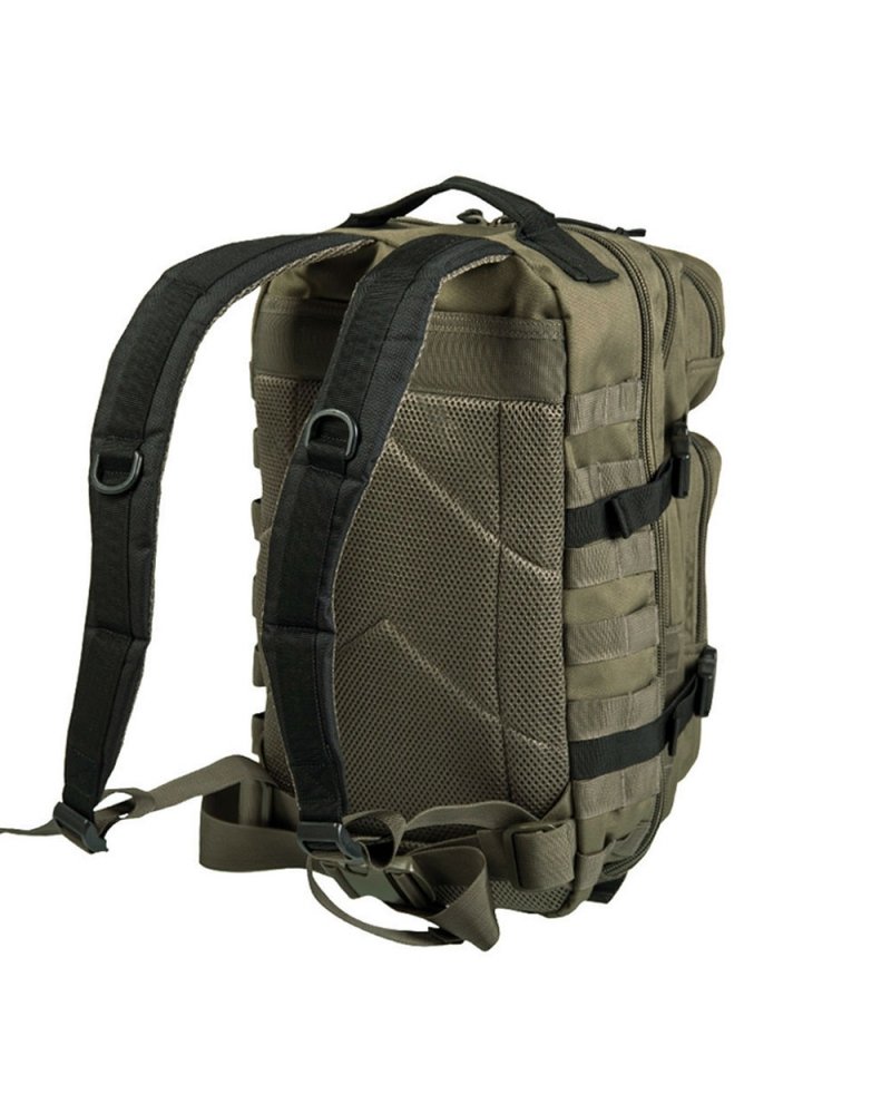 Sac à Dos MIL-TEC "US Assault Ranger" 20 L kaki/Noir - vue de dos | SPECIALFORCE Sac à Dos MIL-TEC "US Assault Ranger" 20 L kaki/Noir - vue de dos | SPECIALFORCE