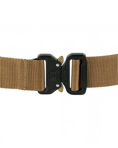 Ceinture Rapide Tactique FOSTEX - coloris coyote - zoom sur fermeture rapide clipsée | SPECIALFORCE