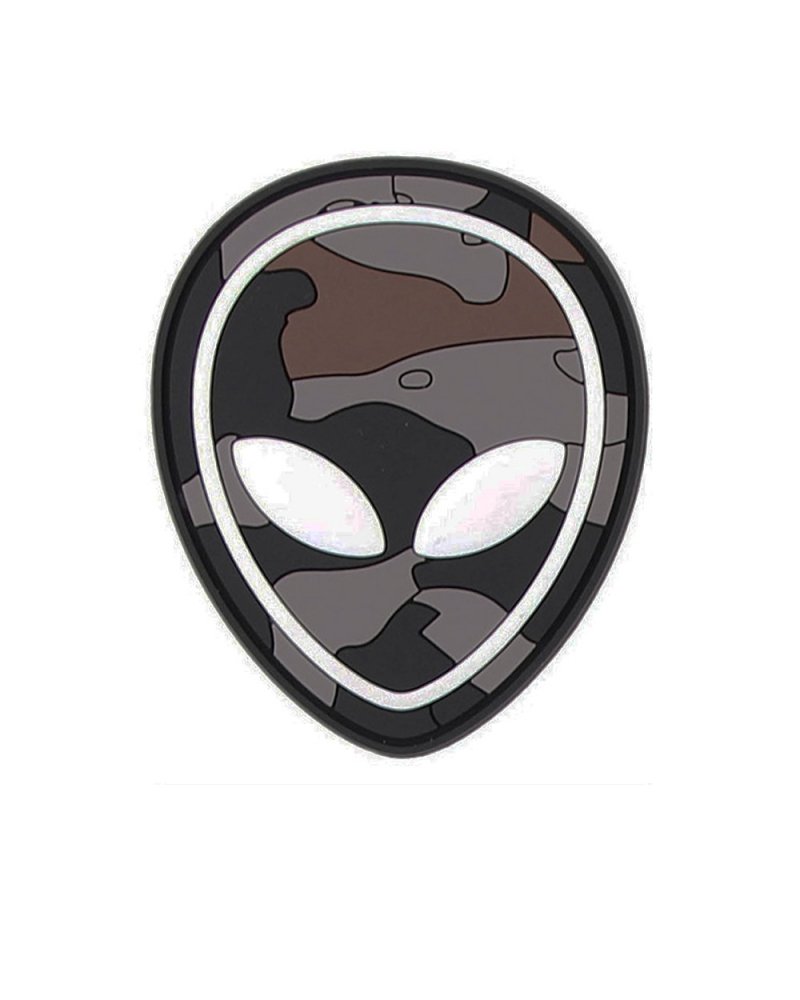 Patch PVC Velcro 3D "Alien" 101 INC - coloris Black Camo | SPECIALFORCE