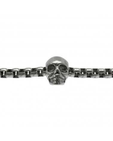 Bracelet acier Skull
