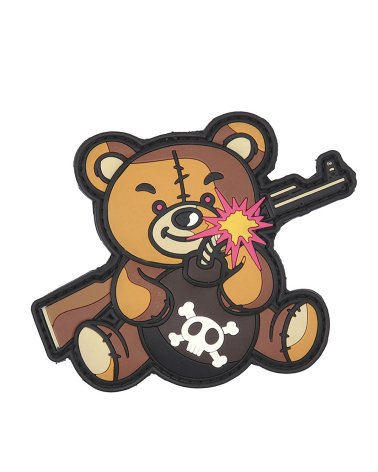 Patch Militaire Velcro PVC 3D "Terror Teddy" 101 INC - Coloris Marron | SPECIALFORCE