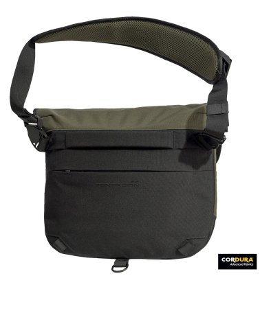 Sac Messenger tactique à bandoulière "Consul" 13,4 L PENTAGON TACTICAL - coloris kaki - vue de dos | SPECIALFORCE