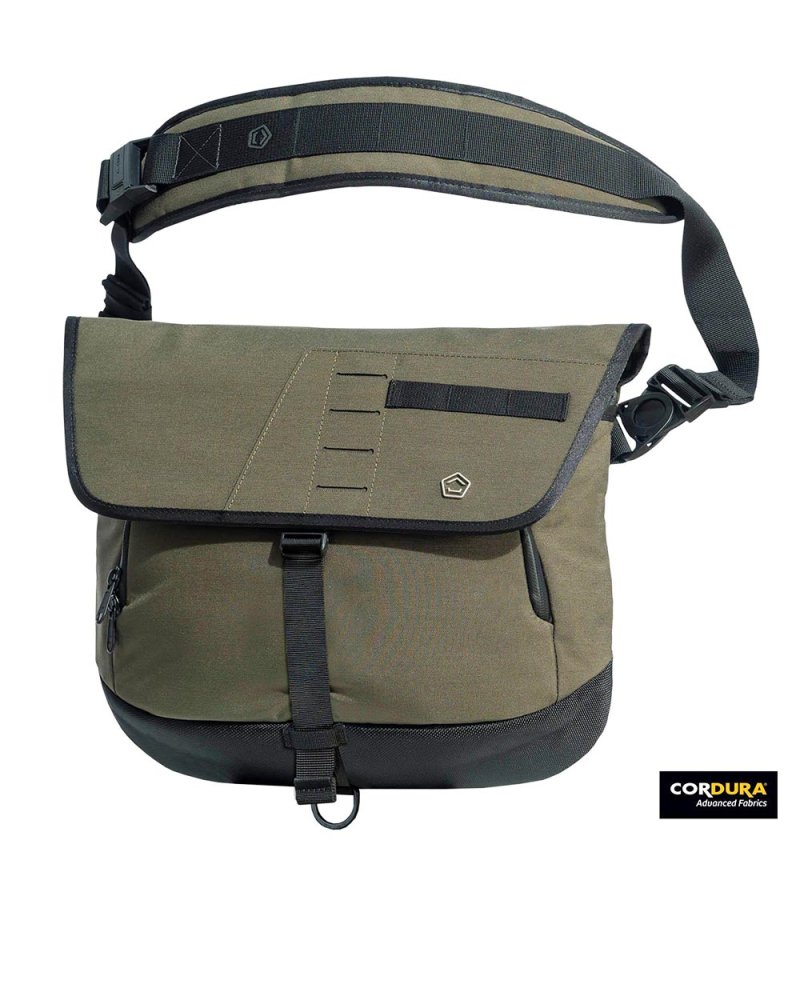 Sac Messenger tactique à bandoulière "Consul" 13,4 L PENTAGON TACTICAL - coloris kaki | SPECIALFORCE