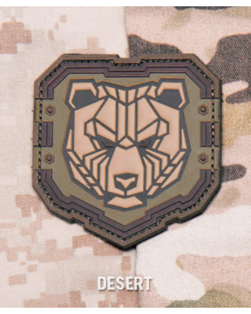 Patch Velcro PVC "Ours Industriel" MIL-SPEC MONKEY - coloris Désert | SPECIALFORCE Patch Velcro PVC "Ours Industriel" MIL-SPEC MONKEY - coloris Désert | SPECIALFORCE